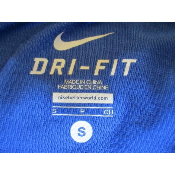 Nike Dri - Fit Small Men's Blue T-shirt Size Small   Dominate the Diamond - Picture 4 of 8
